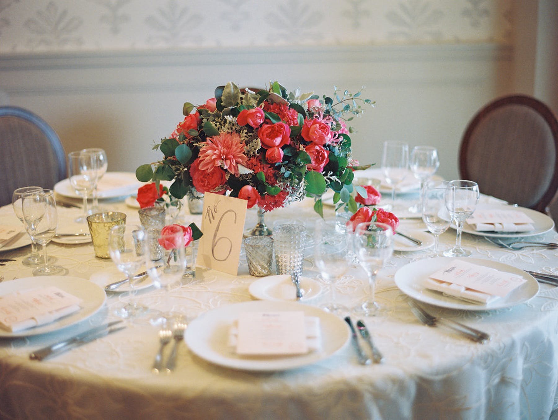 www.santabarbarawedding.com | El Encanto | Coco Rose Design | This Modern Romance | Reception Table