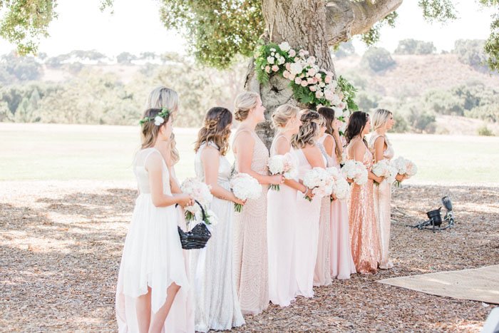 www.santabarbarawedding.com | Crossroads Estate | Michael and Anna Costa | Soigne Productions | Bridesmaids