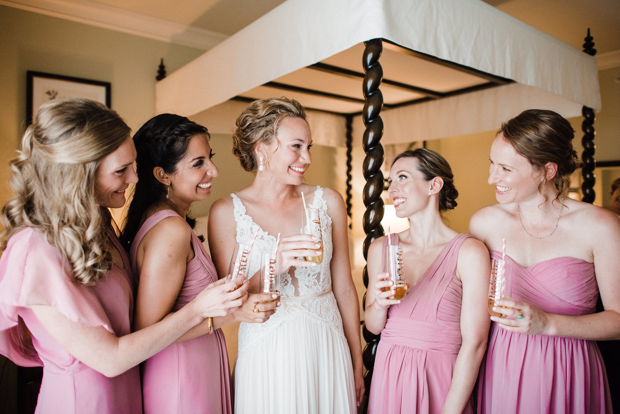 www.santabarbarawedding.com | Canary Hotel | Grace Kathryn Photography | Bridesmaid Toast