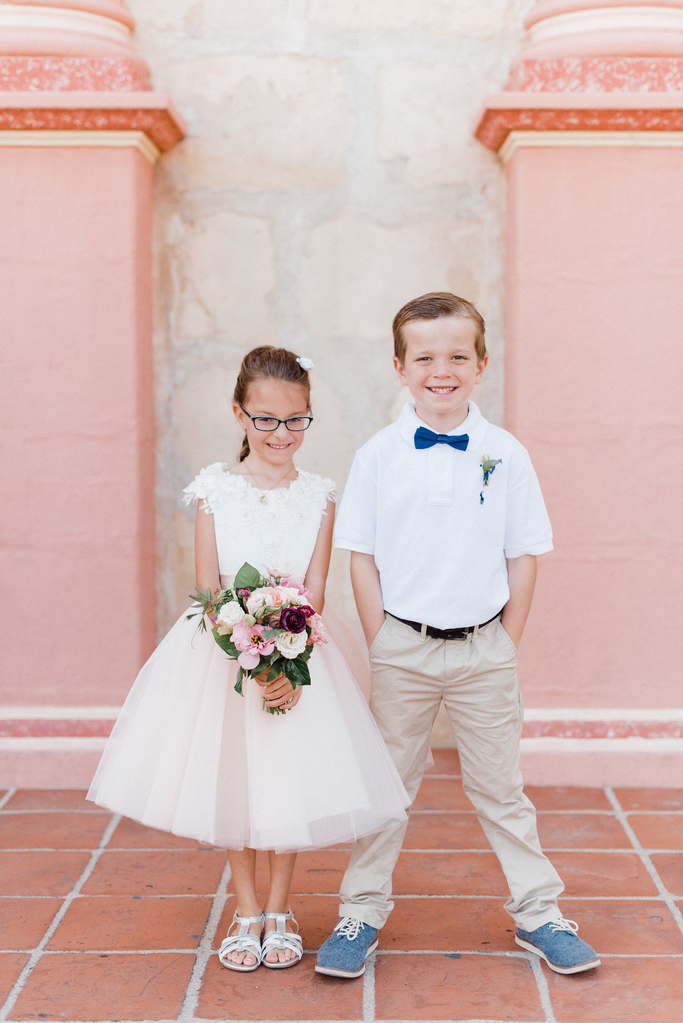 www.santabarbarawedding.com | Canary Hotel | Grace Kathryn Photography | Flower Girl and Ring Bearer