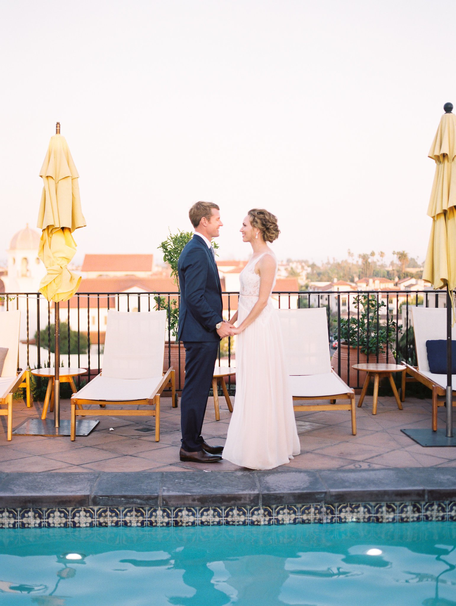 www.santabarbarawedding.com | Canary Hotel | Grace Kathryn Photography | Bride and Groom