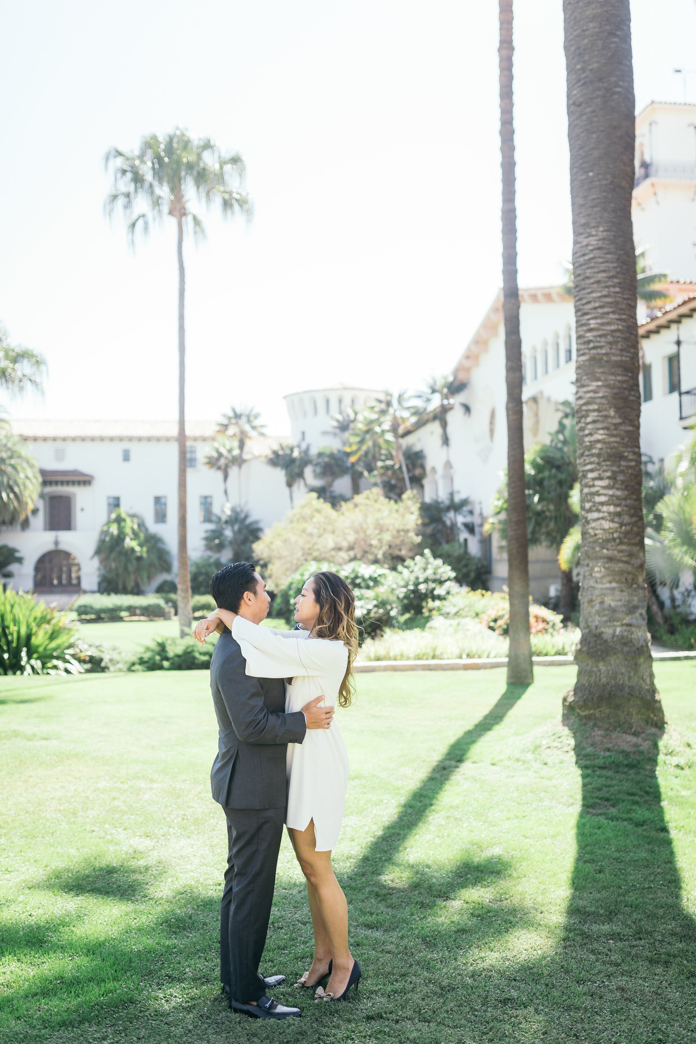 www.santabarbarawedding.com | Kiel Rucker | Santa Barbara Courthouse | Bride and Groom