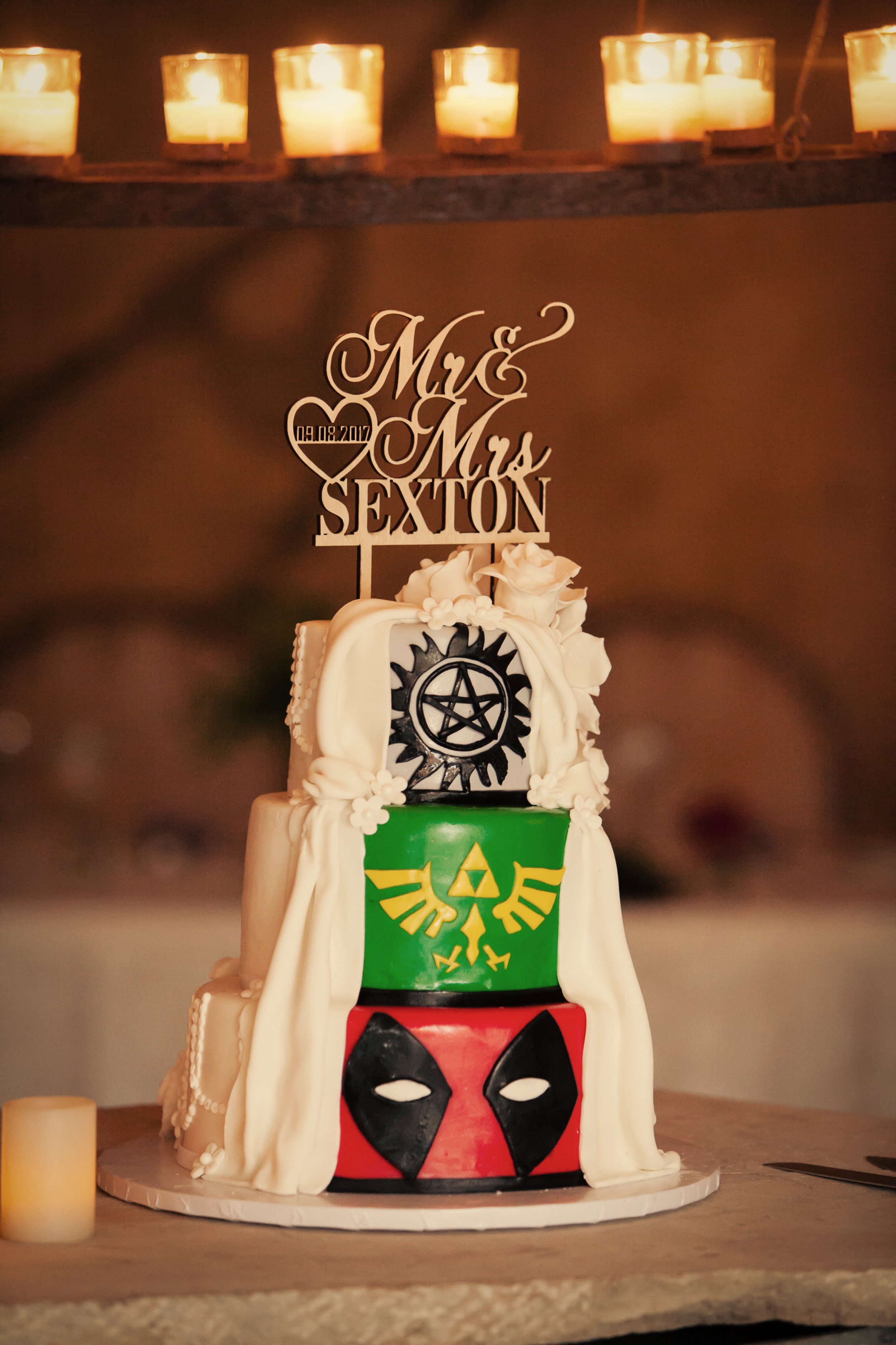www.santabarbarawedding.com | Josh Goodman | Sunstone Winery | Wedding Cake