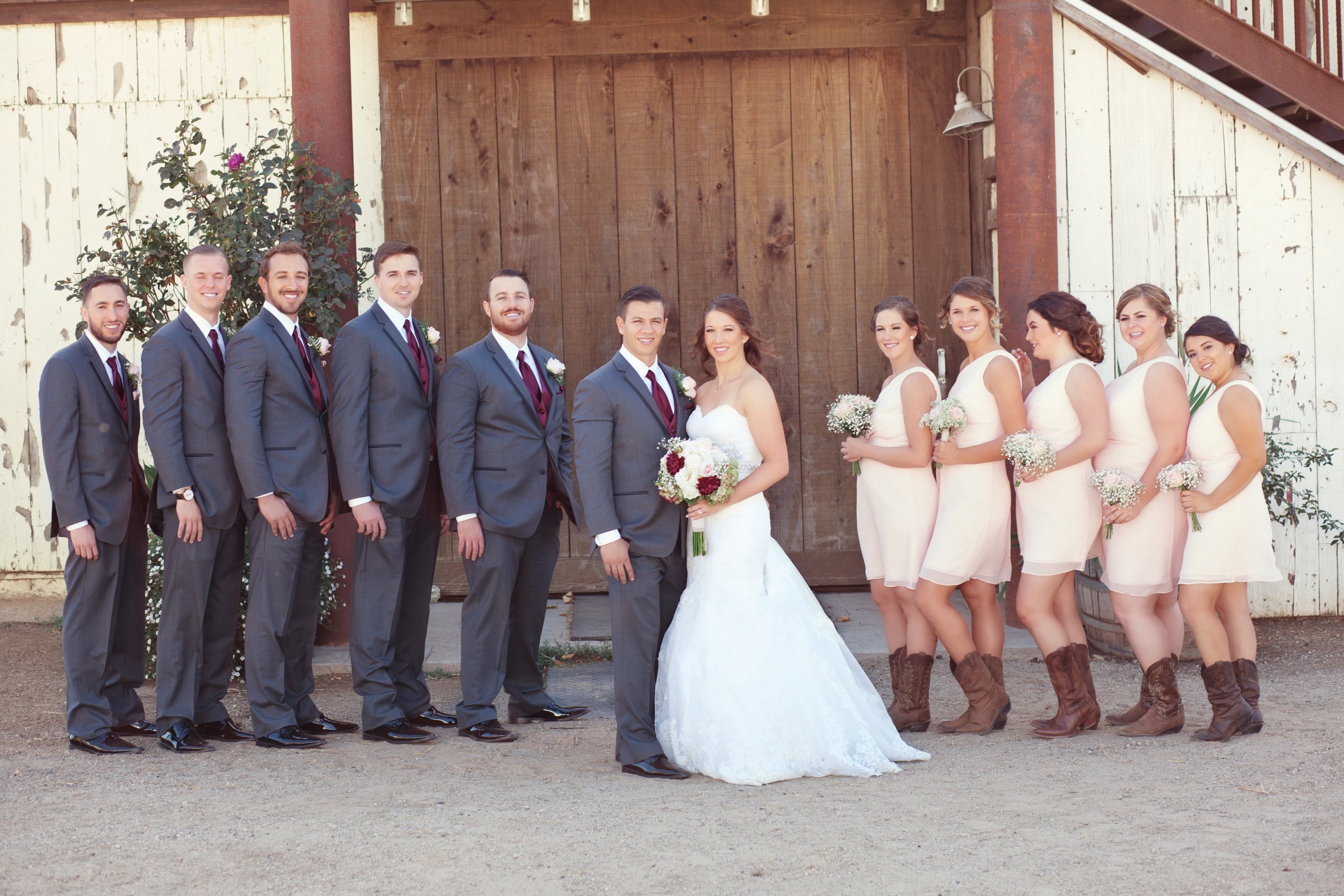 www.santabarbarawedding.com | Kay Mitchell Photography | Madonna Ranch | Bridal Party