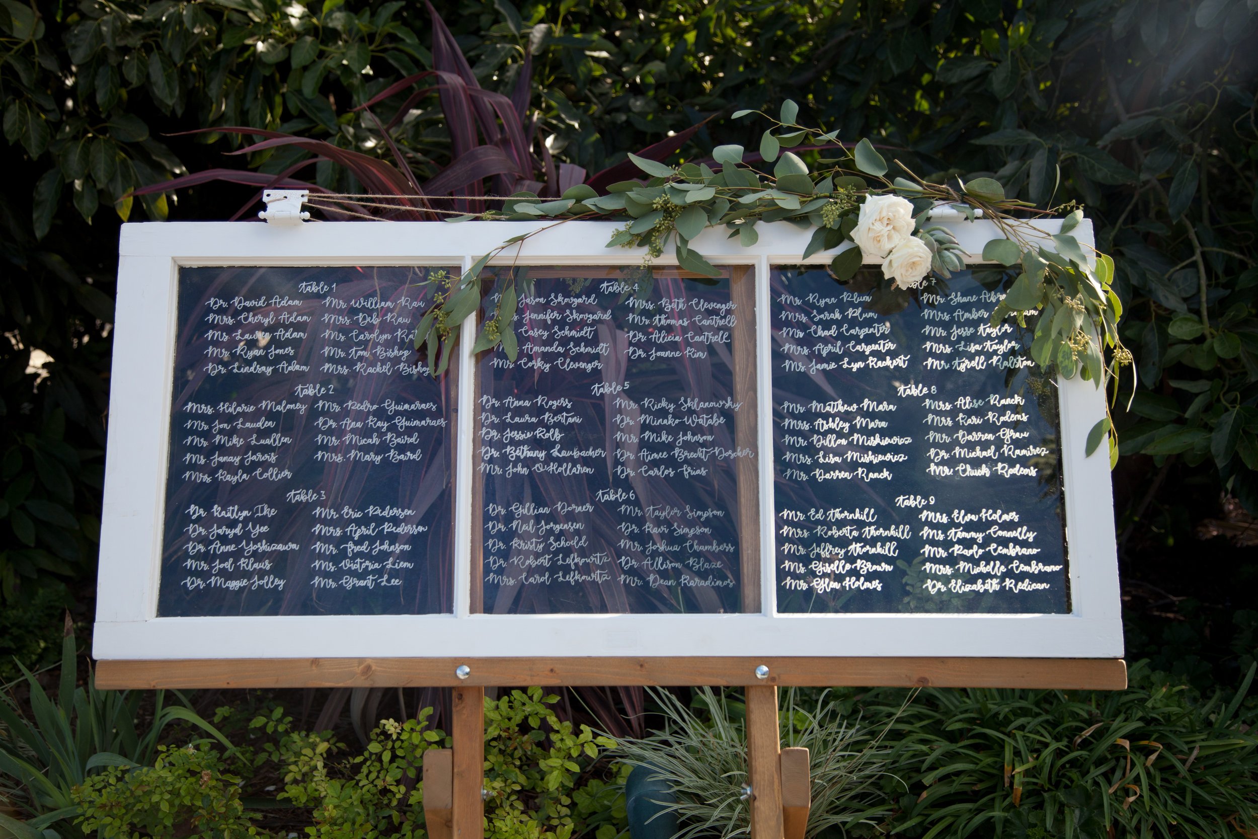 www.santabarbarawedding.com | Cameron Jordan Artistry | Gerry Ranch | Reception Table Seating