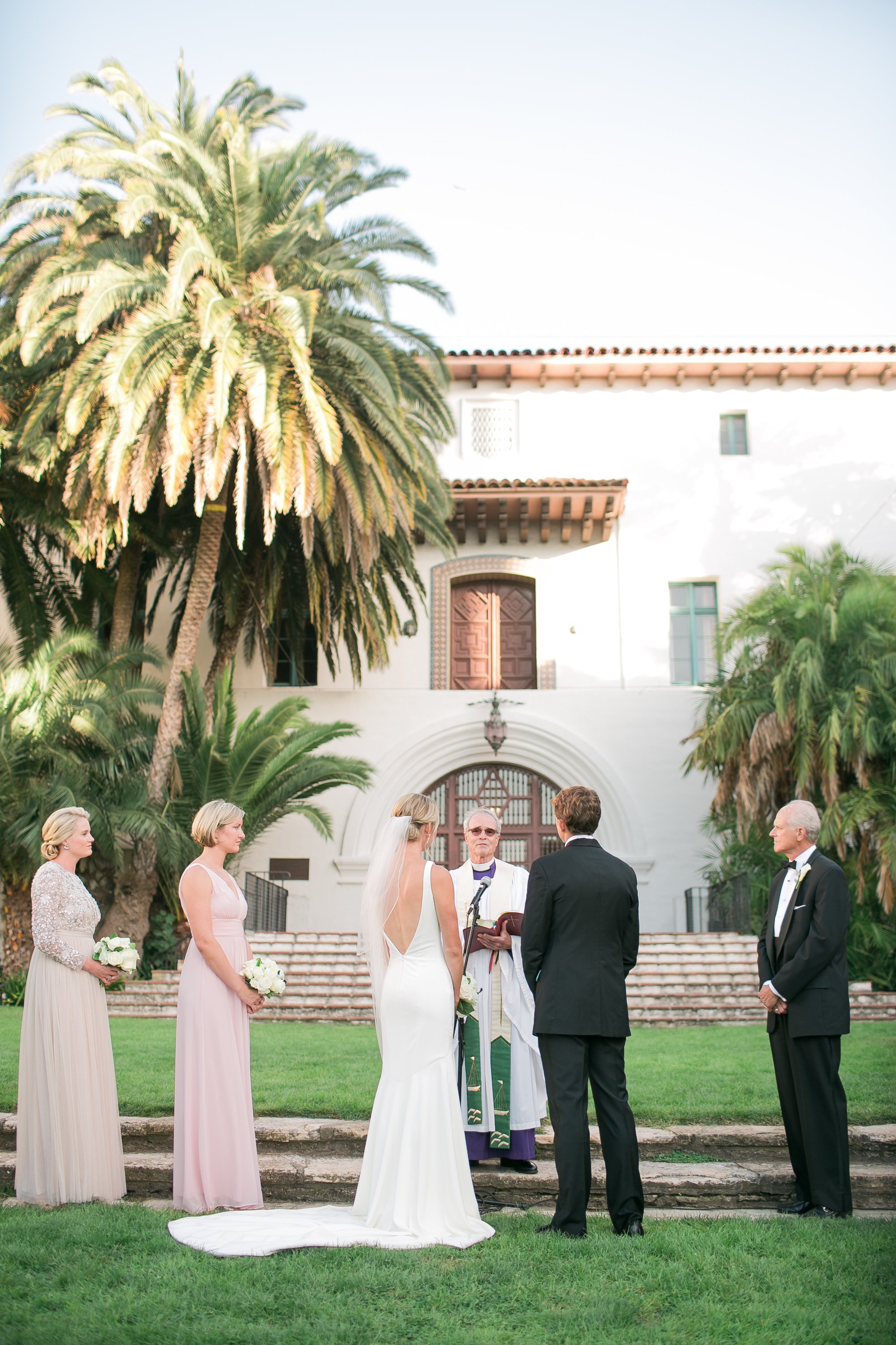 www.santabarbarawedding.com | Kelsey Crews | Felici Events | Santa Barbara Club | Ceremony | Vows