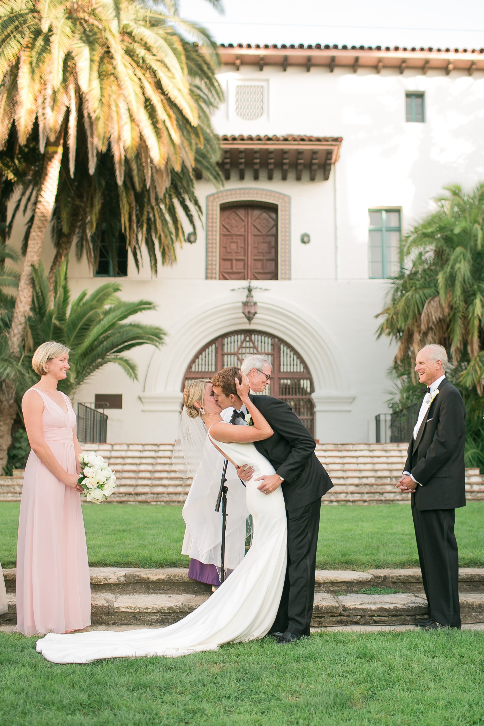 www.santabarbarawedding.com | Kelsey Crews | Felici Events | Santa Barbara Club | Ceremony