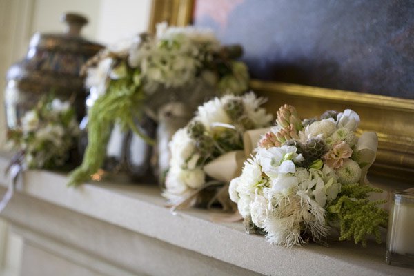 www.santabarbarawedding.com | Our Lady of Mount Carmel Ceremony | Melissa Musgrove Photography | Flower Arrangements