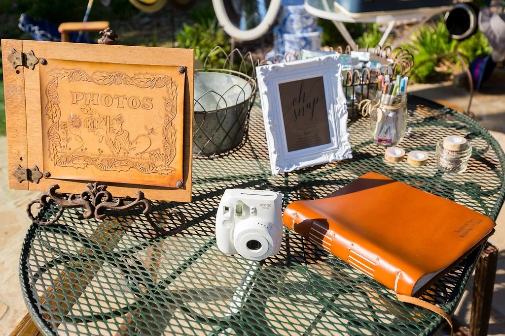 www.santabarbarawedding.com | Heartstone Ranch | Anna Schmidt Photography | Guest Book | Polaroid 