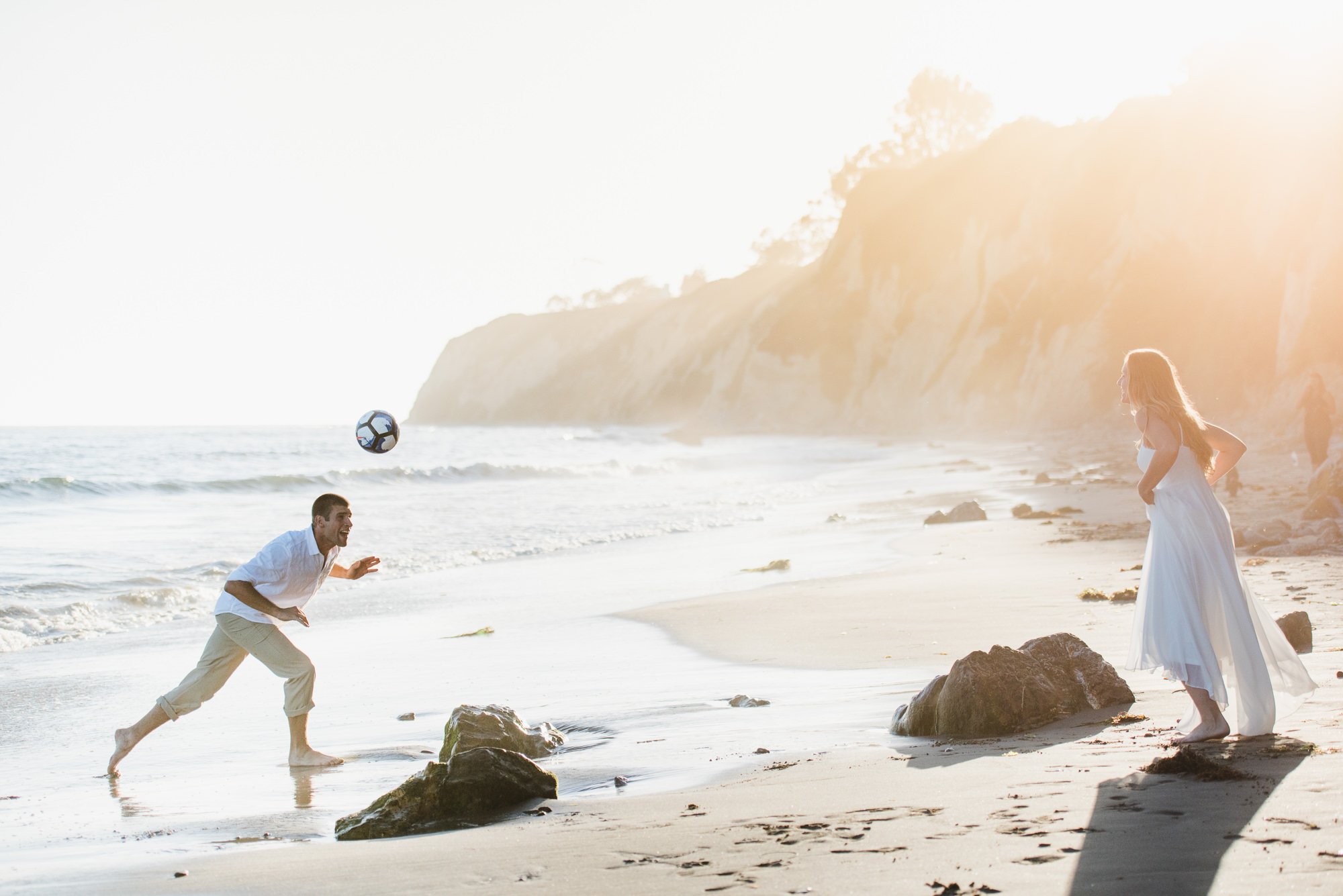 www.santabarbarawedding.com | Grace Kathryn Photography | One Thousand Steps Beach | Engagement Session