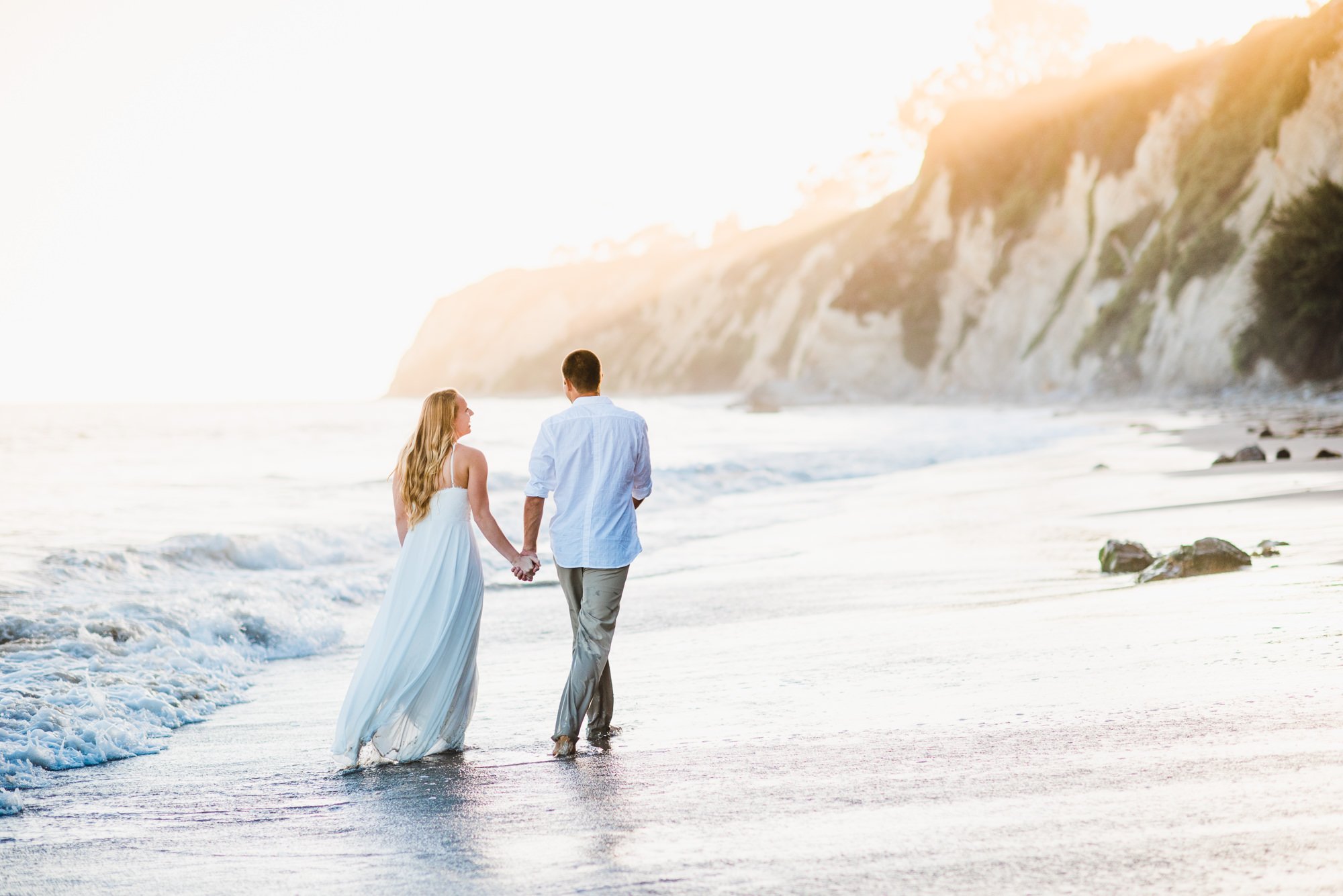 www.santabarbarawedding.com | Grace Kathryn Photography | One Thousand Steps Beach | Engagement Session