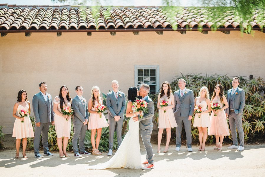 www.santabarbarawedding.com | Grace Kathryn Photography | Santa Barbara Historical Museum | Bridal Party