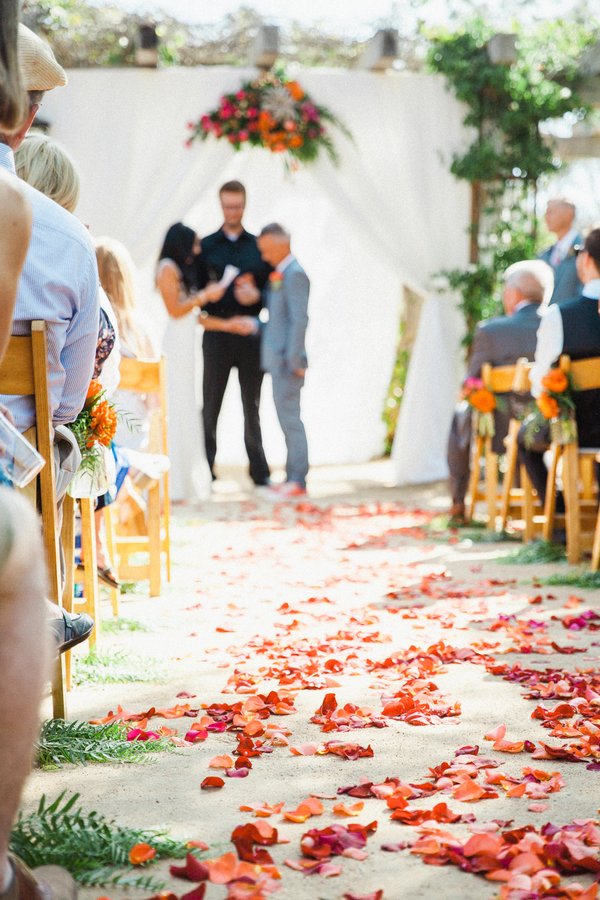 www.santabarbarawedding.com | Grace Kathryn Photography | Santa Barbara Historical Museum | Ceremony