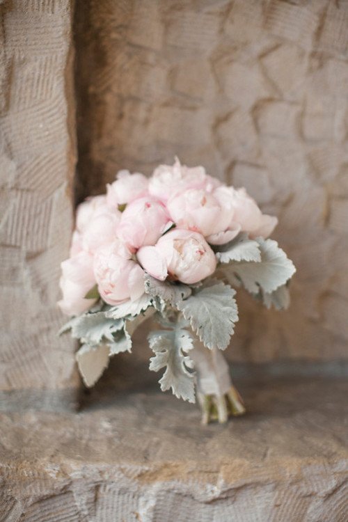 www.SantaBarbaraWedding.com | Cody Floral Design | White and Light Pink Bride Bouquet