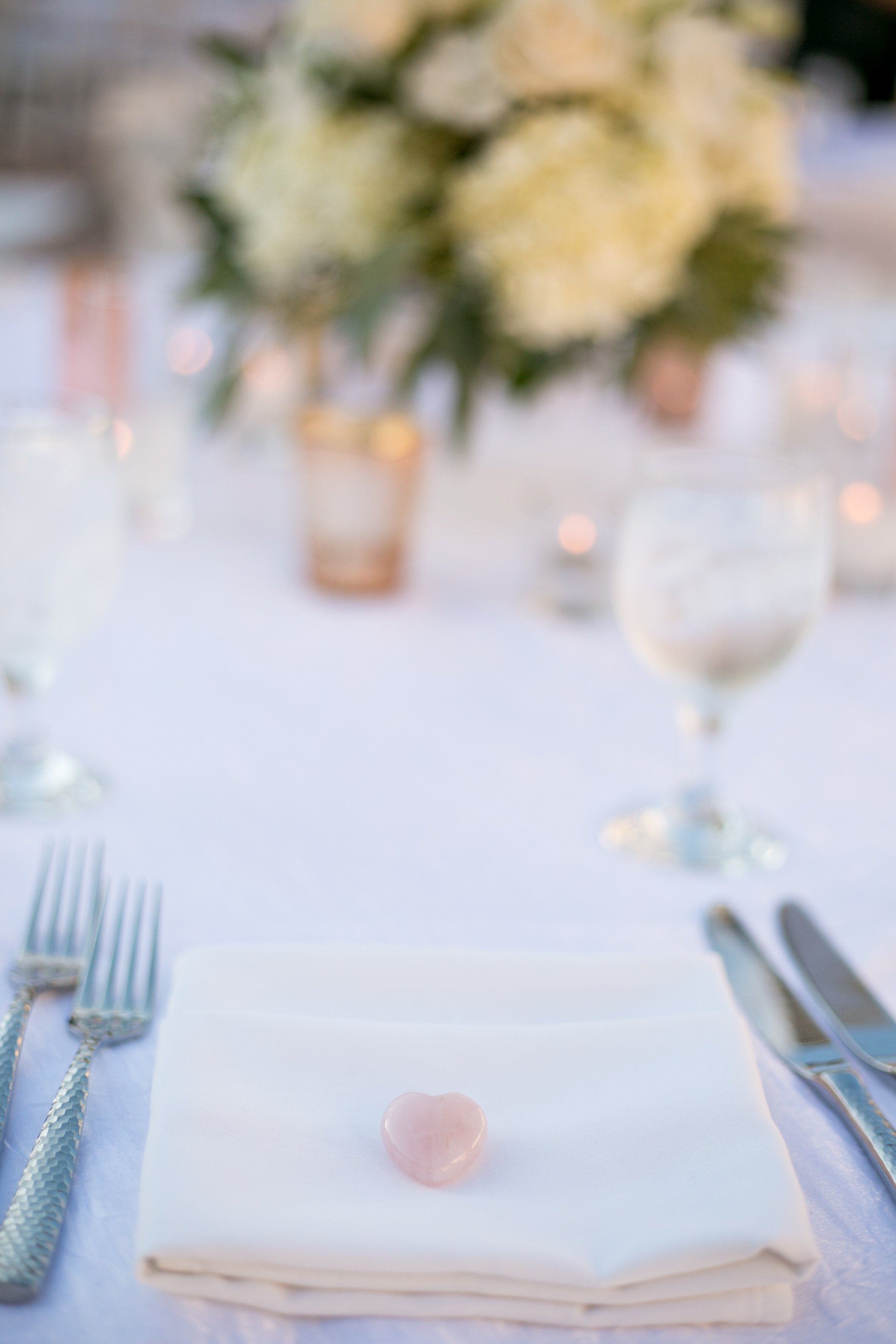 www.santabarbarawedding.com | Chris Schmitt Photography | Felici Events | Fess Parker Double Tree | Reception Place Setting