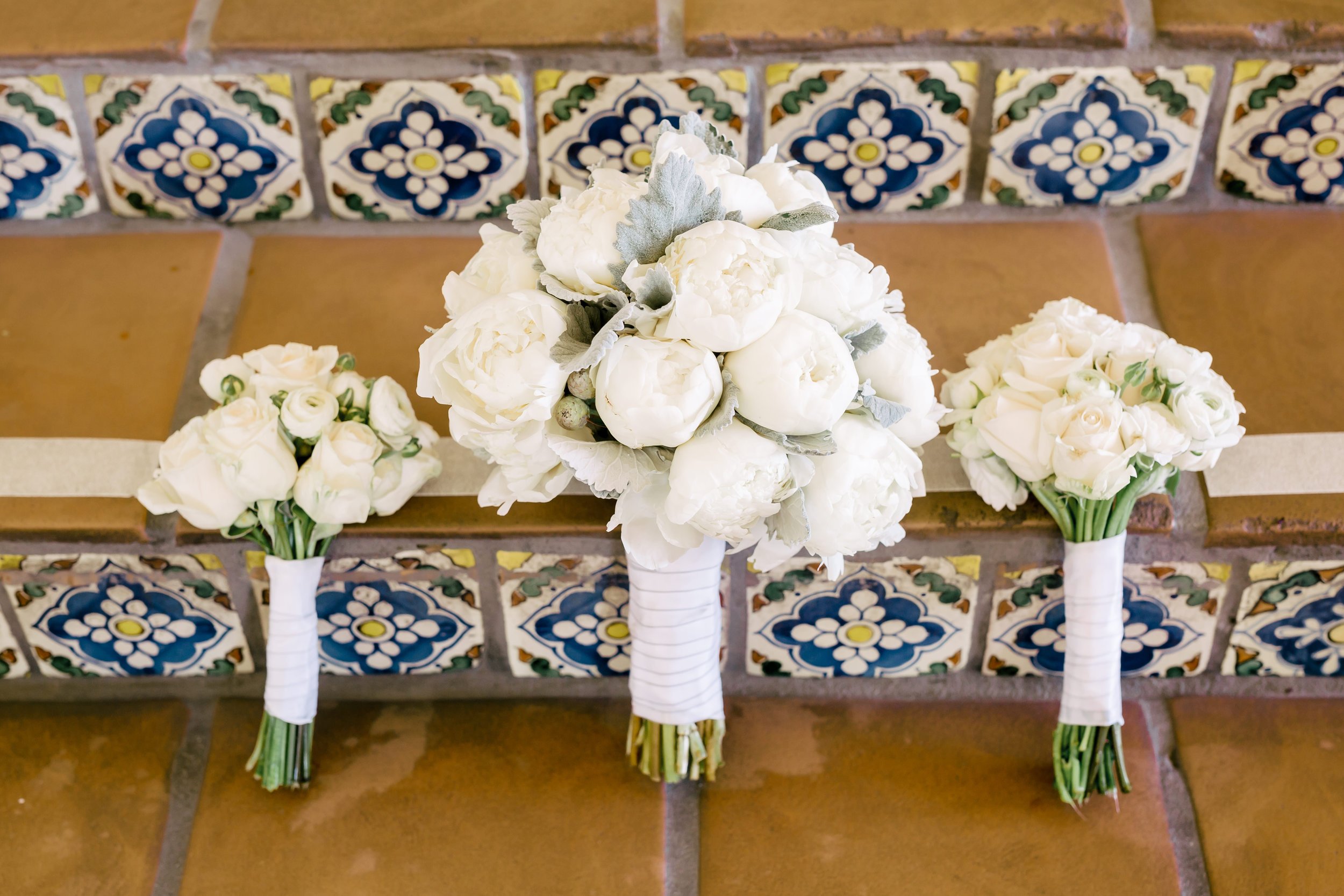 www.santabarbarawedding.com | Rewind Photography | Rancho La Patera | Serra Hall | Bouquet