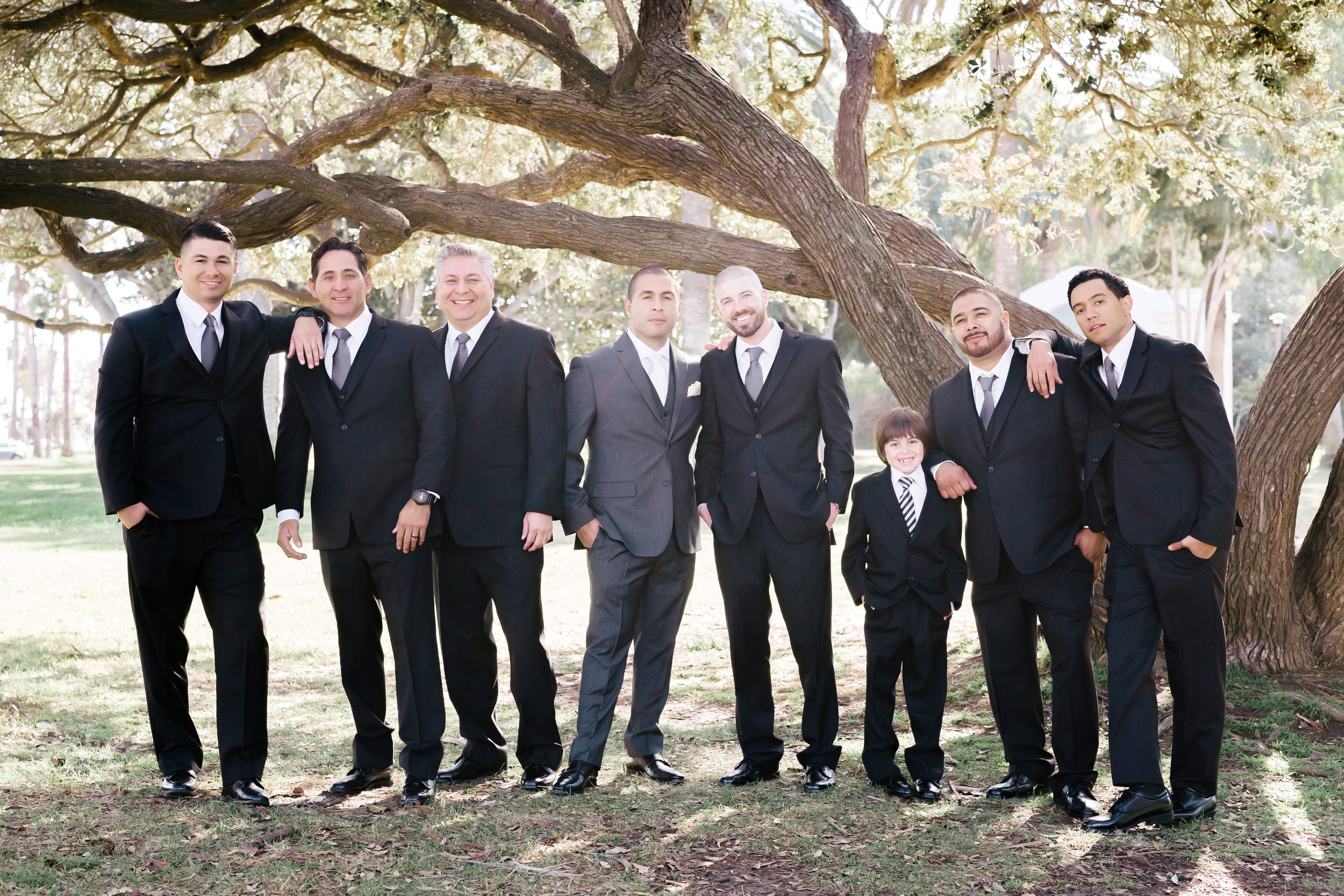 www.santabarbarawedding.com | Rewind Photography | Rancho La Patera | Serra Hall | Groomsmen