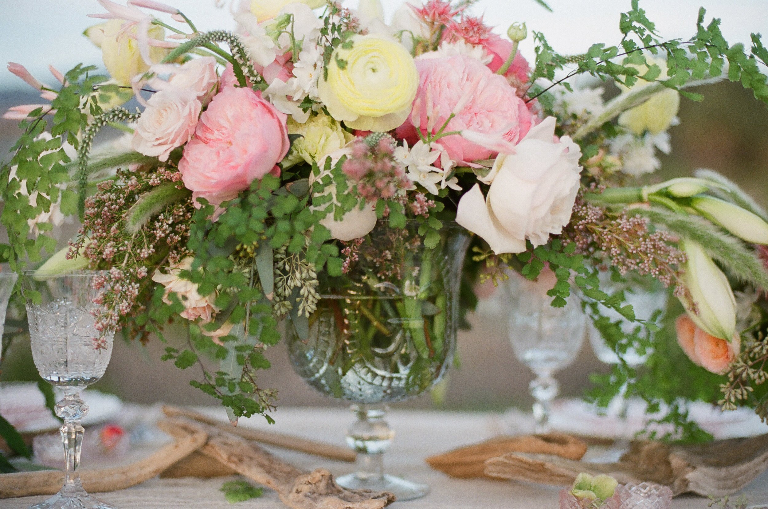 www.santabarbarawedding.com | Megan Sorel Photography | Floral Arrangement