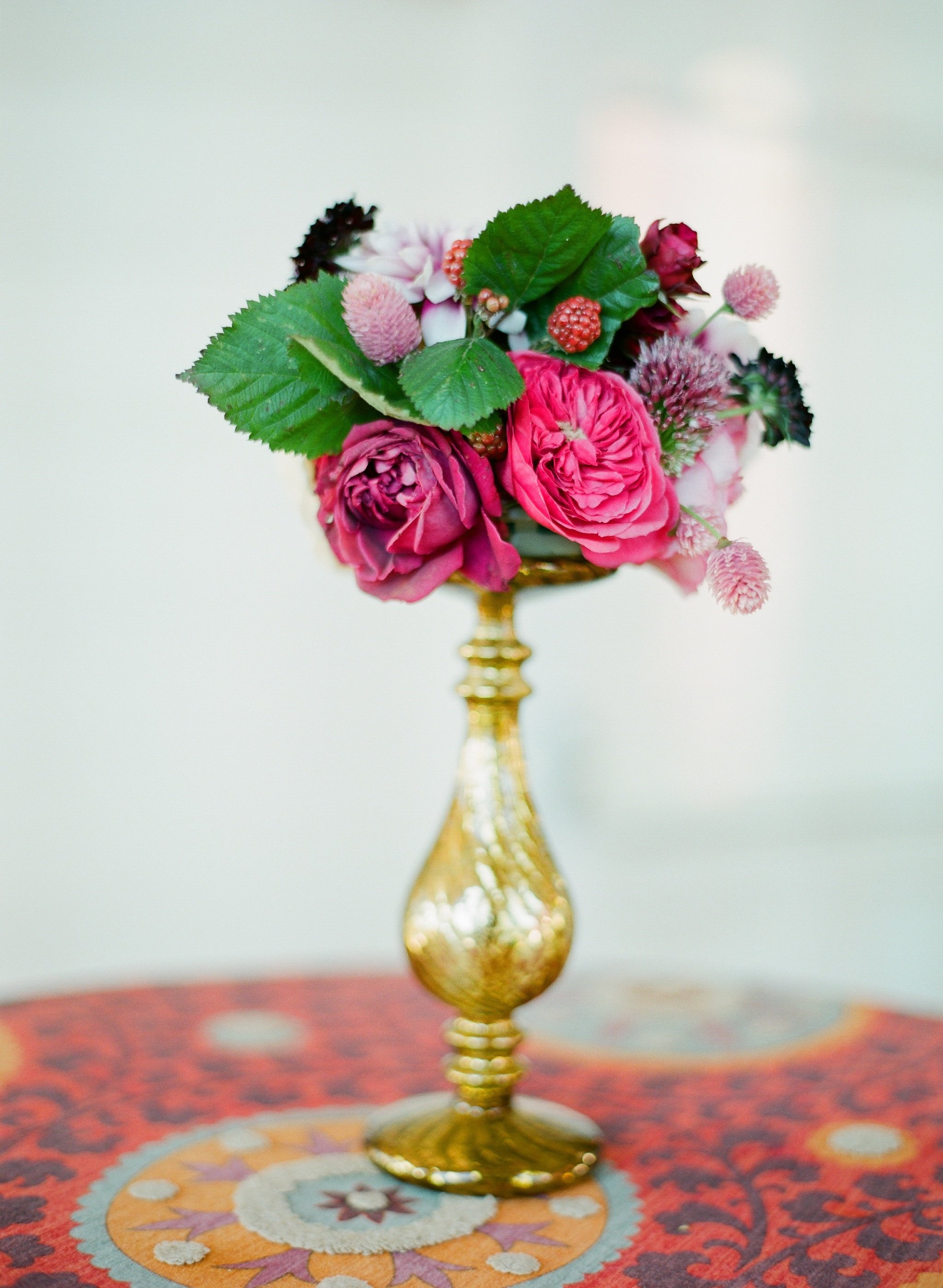 santabarbarawedding.com | Belmond El Encanto | Magnolia Event Design | Jose Villa | Floral Arrangement