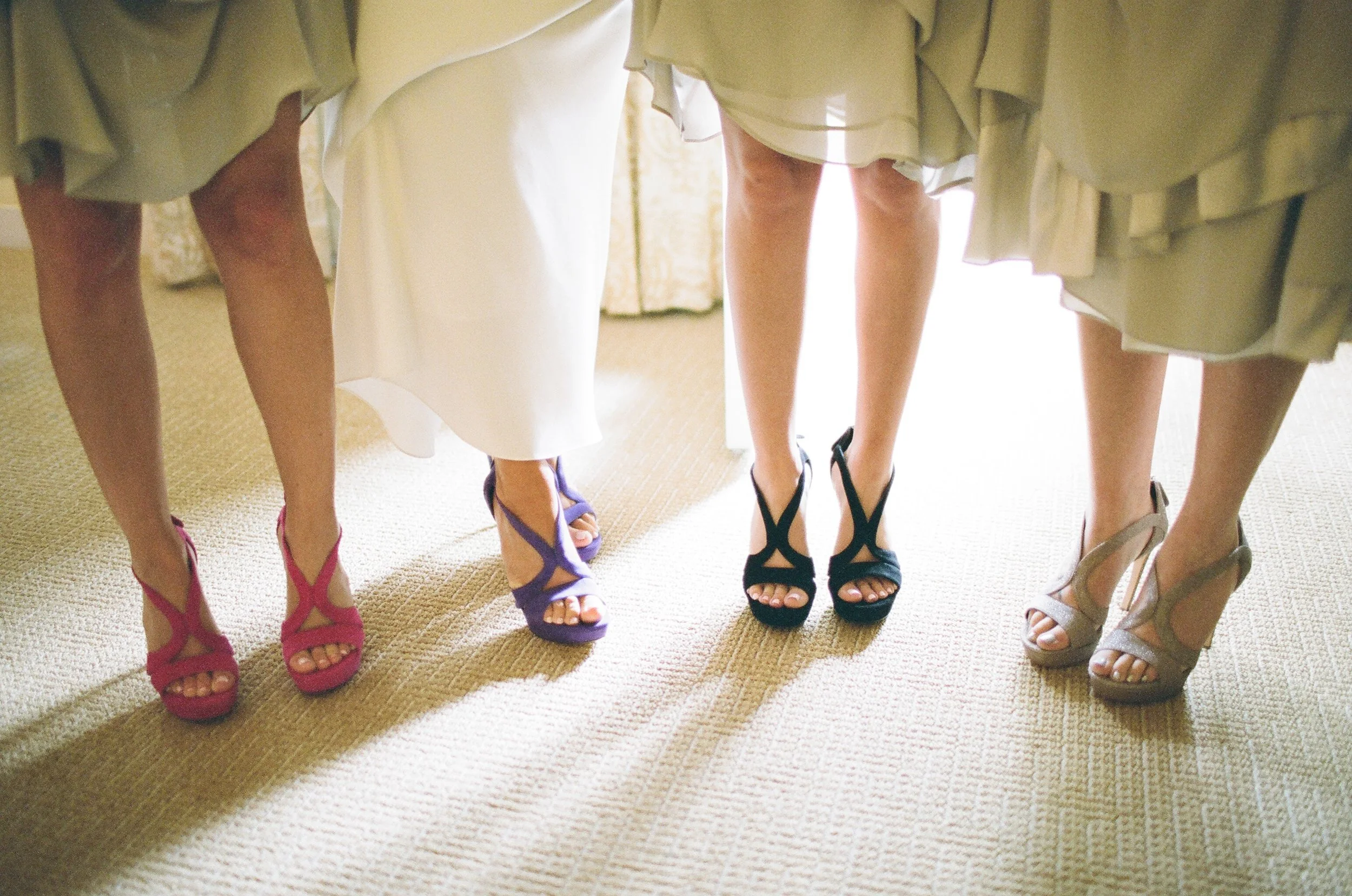 santabarbarawedding.com | Four Seasons Biltmore Wedding in Santa Barbara | Magnolia Event Design | Jose Villa | Bride's Shoes