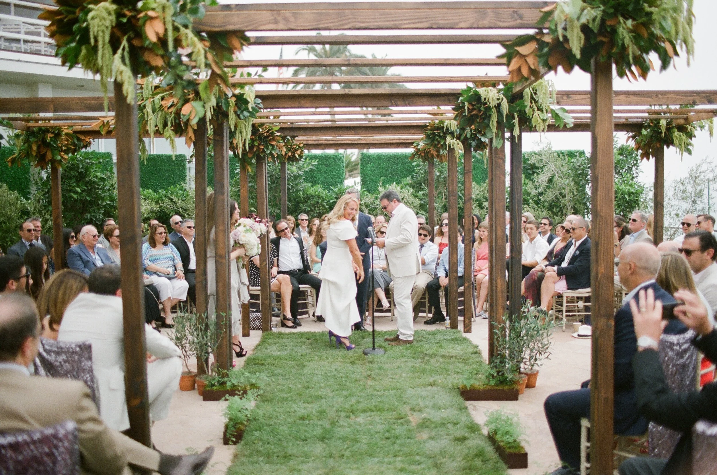 santabarbarawedding.com | Four Seasons Biltmore Wedding in Santa Barbara | Magnolia Event Design | Jose Villa | Ceremony