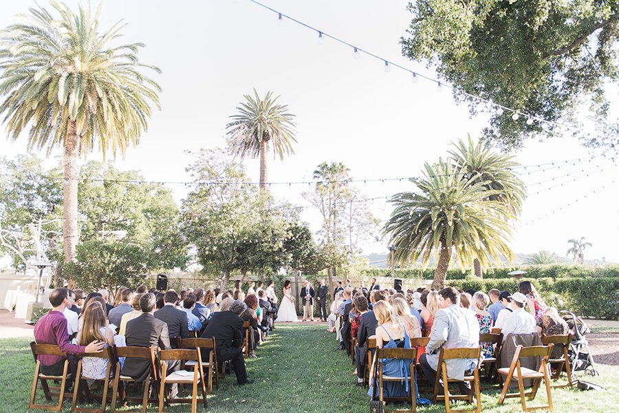 santabarbarawedding.com | Photo: Molly & Co. | Pastel Wedding Ideas and an adorable dog ring bearer