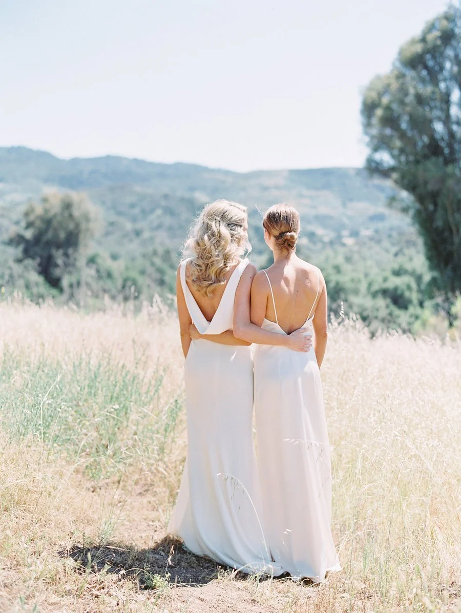 santabarbarawedding.com | photo: Lavender and Twine | Same Sex Contemporary Garden Wedding at Ojai Valley Inn