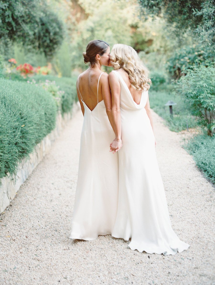 santabarbarawedding.com | photo: Lavender and Twine | Same Sex Contemporary Garden Wedding at Ojai Valley Inn