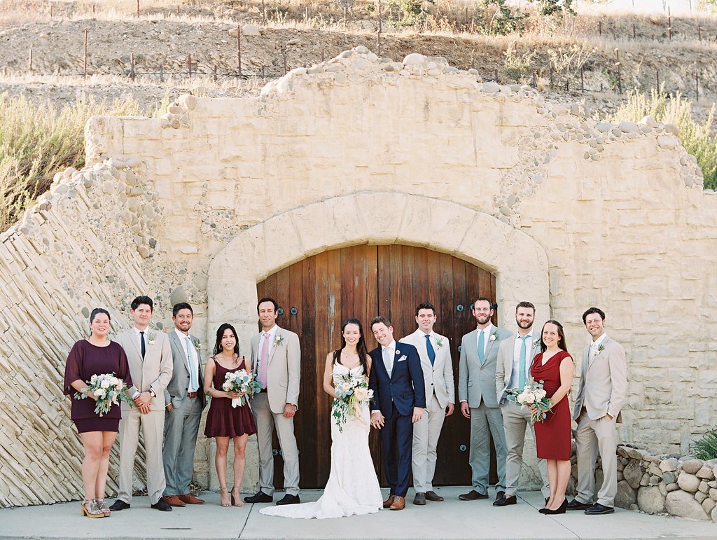 santabarbarawedding.com | Photo: Lavender and Twine | Santa Ynez winery wedding location | Sunstone Winery