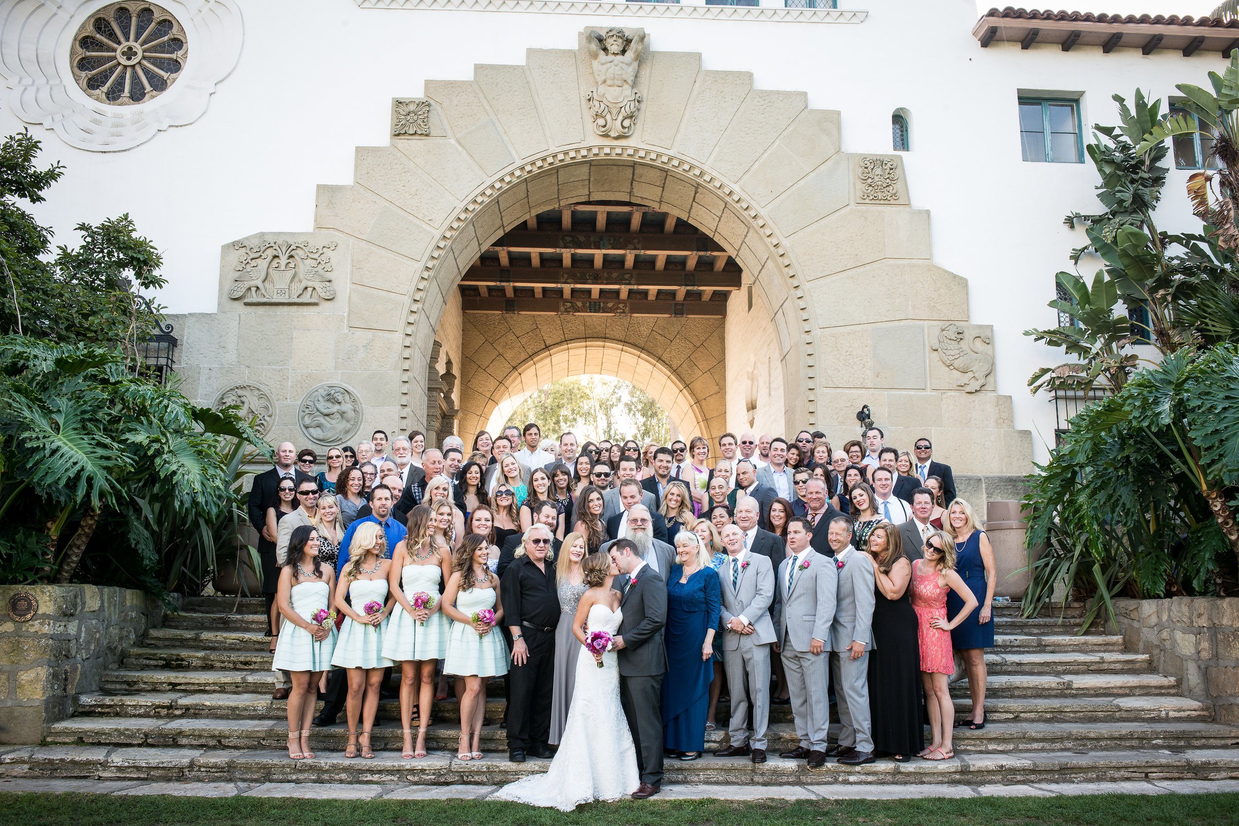 santabarbarawedding.com | Photo: By Cherry | Santa Barbara Courthouse wedding ideas