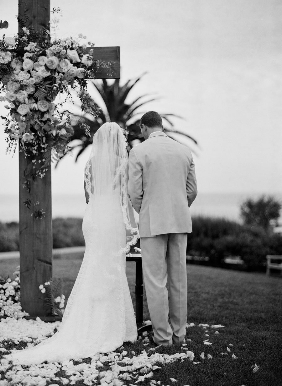 santabarbarawedding.com | Photographer: Megan Sorel | Blush Real Wedding at Bacara Resort & Spa | Teepee Wedding Ideas