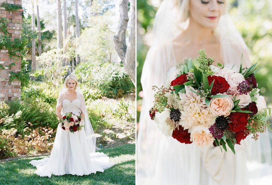 santabarbarawedding.com | Santa Barbara Wedding Style Blog | Weddings at Belmond El Encanto Hotel | MiBelle Photography | Red Wedding Inspiration