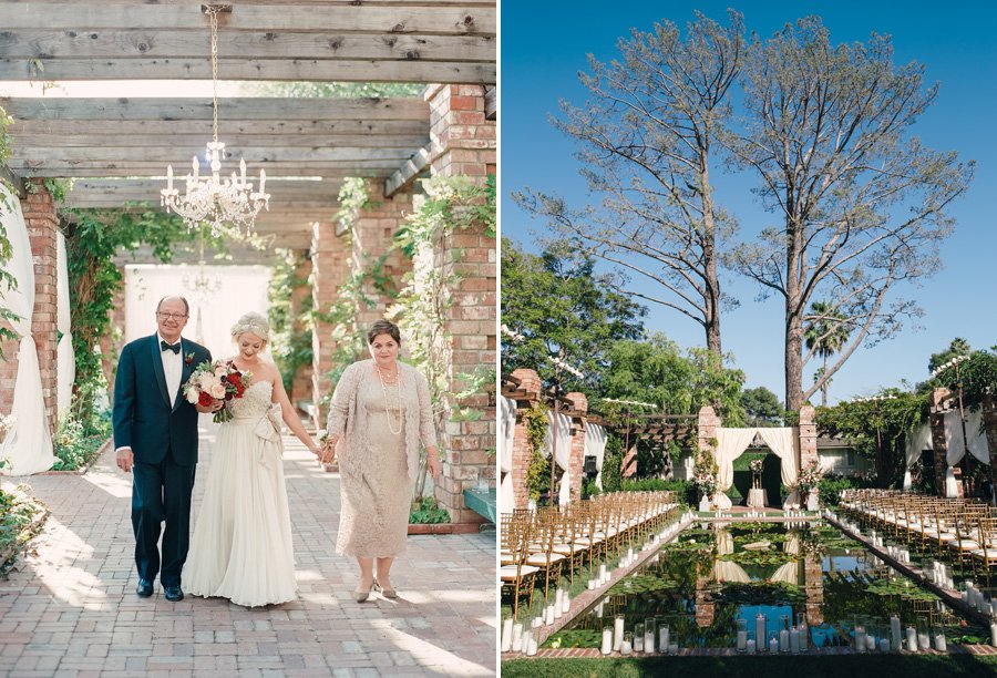 santabarbarawedding.com | Santa Barbara Wedding Style Blog | Weddings at Belmond El Encanto Hotel | MiBelle Photography | Red Wedding Inspiration