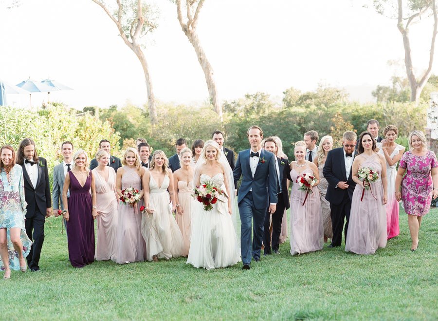 santabarbarawedding.com | Santa Barbara Wedding Style Blog | Weddings at Belmond El Encanto Hotel | MiBelle Photography | Red Wedding Inspiration