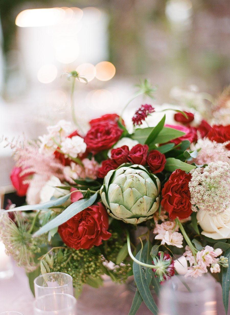 santabarbarawedding.com | Santa Barbara Wedding Style Blog | Weddings at Belmond El Encanto Hotel | MiBelle Photography | Red Wedding Inspiration