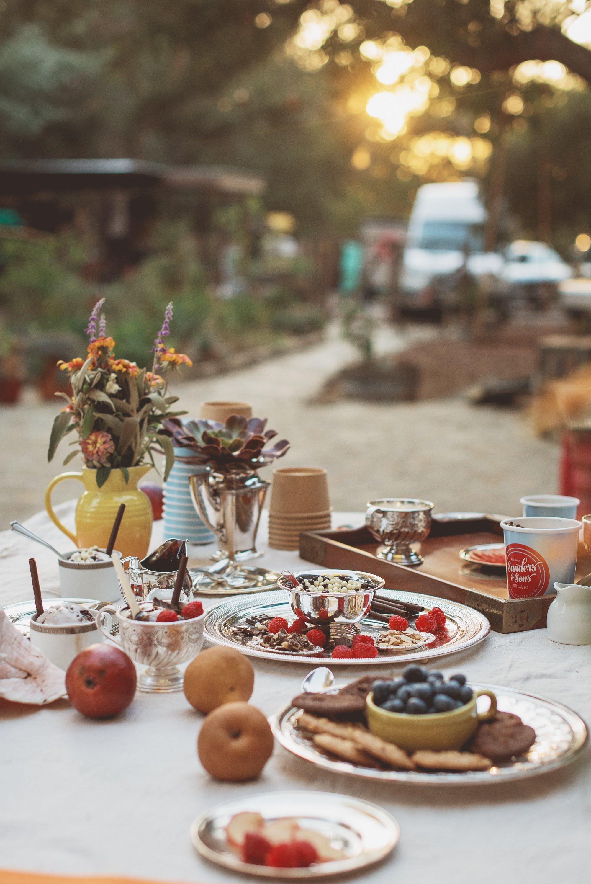 Sanders & Sons Gelato — Santa Barbara Wedding Style