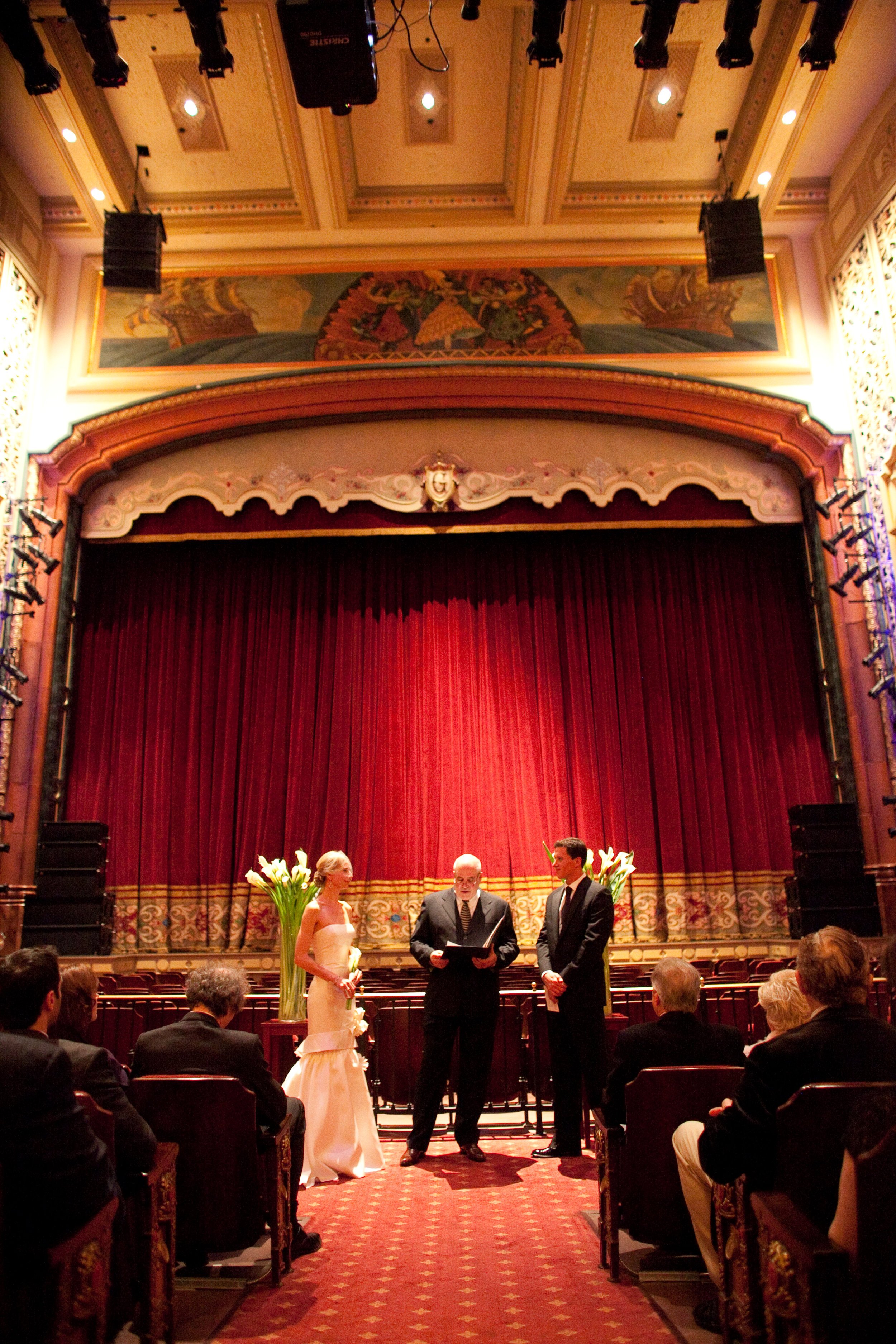 www.santabarbarawedding.com | The Granada Theatre