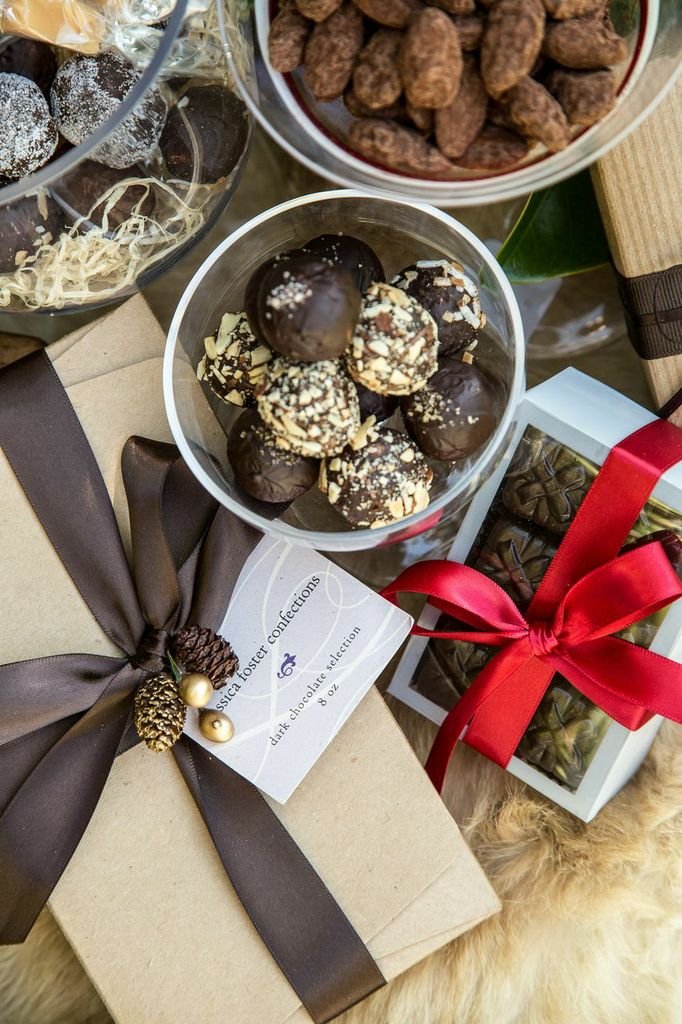 www.santabarbarawedding.com | Jessica Foster Confections | Chocolate | Wedding Favors