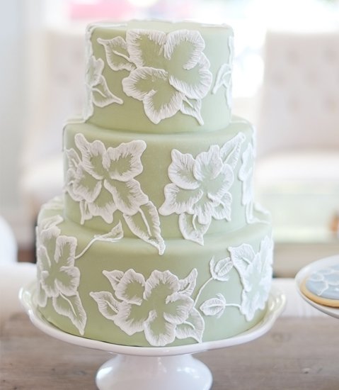 www.santabarbarawedding.com | Lele Patisserie | Wedding Cake | Wedding Cakes | Green Cake