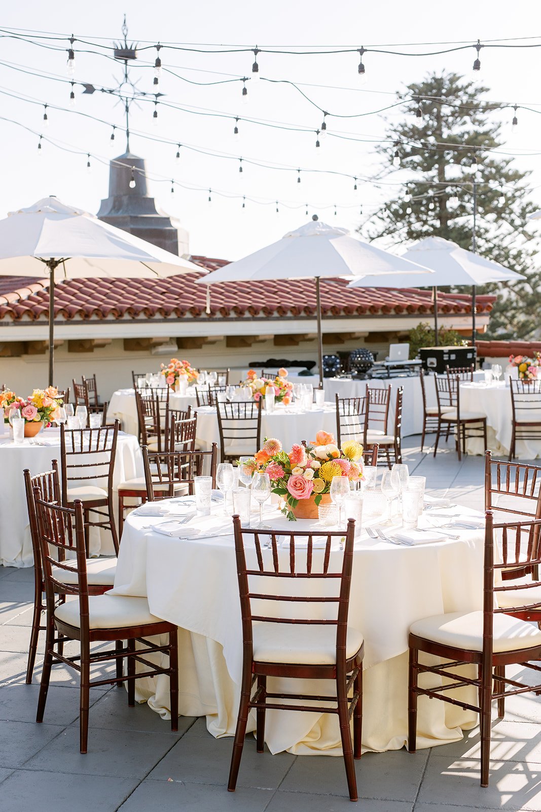 www.santabarbarawedding.com | Kimpton Canary | Ann Johnson Events | Anna Delores | Ella &amp; Louie | Scott Topper Productions | Reception Tables