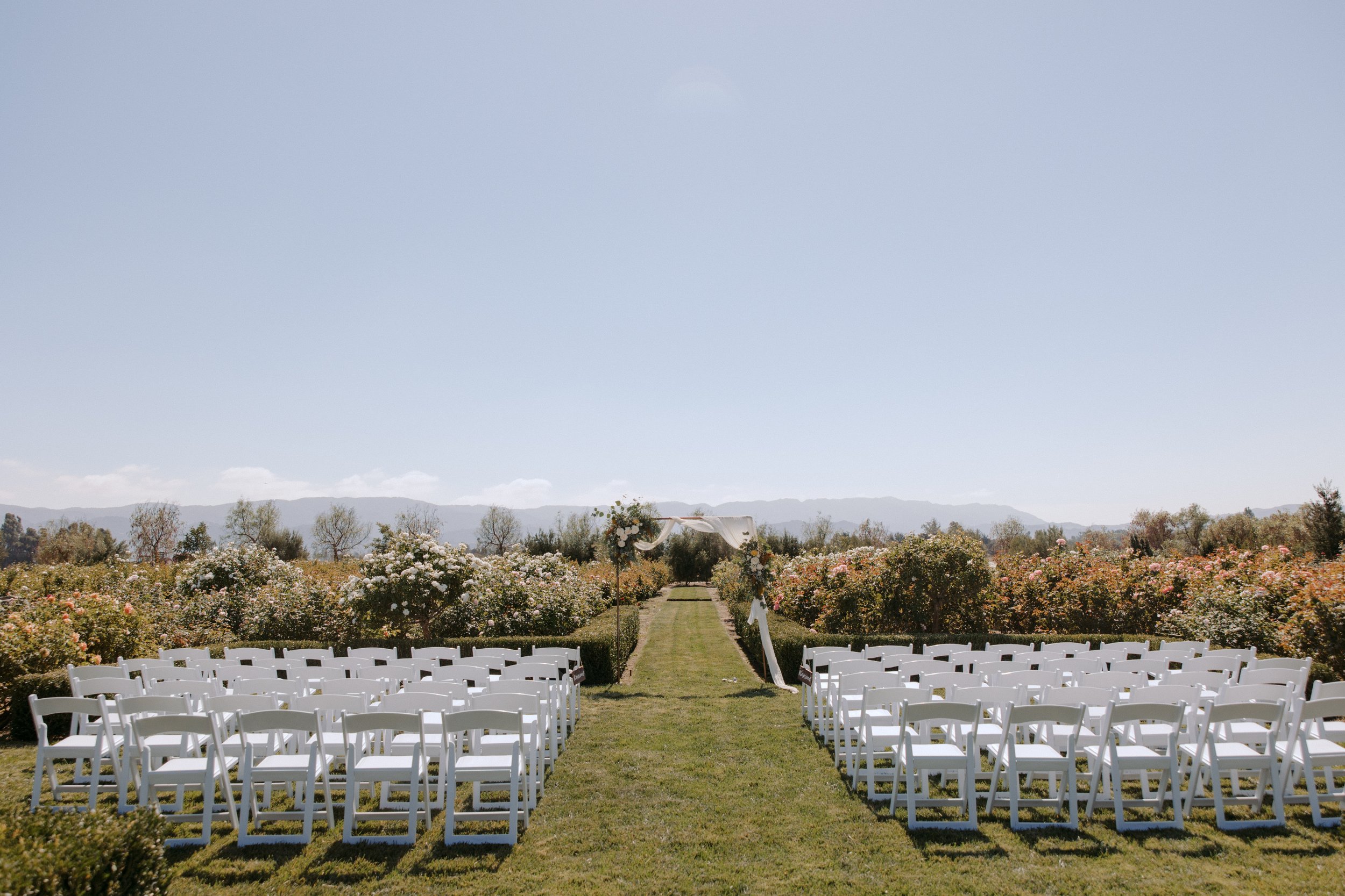 www.santabarbarawedding.com | Events by Fran | Ali Beck | Ecomama Farms | Nick Vo | The Ceremony Set Up