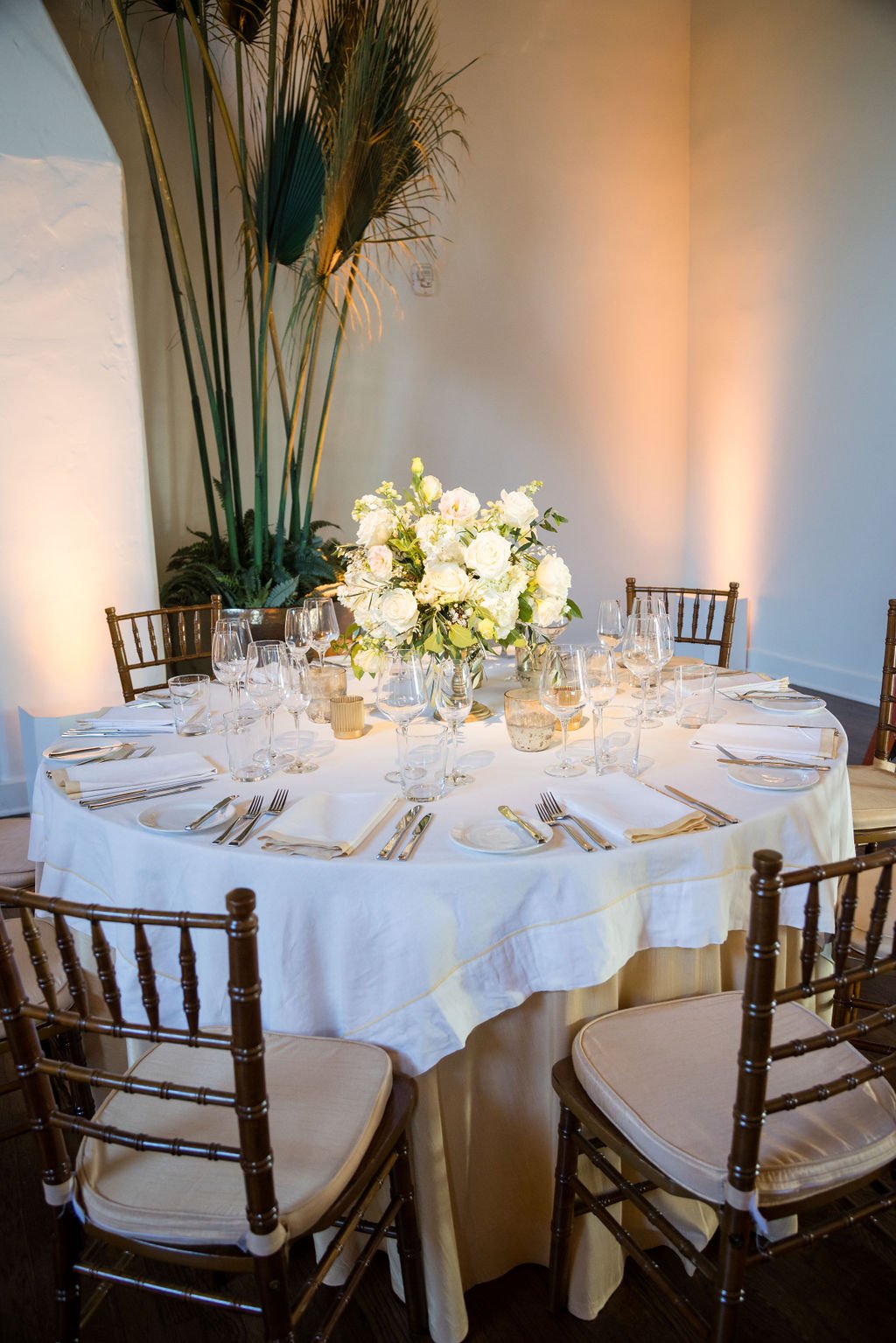 www.santabarbarawedding.com | Renoda Campbell | Montecito Club | KB Events | Bright Event Rentals | Spark Creative Events | Tangled Lotus | Event Table Set Up 