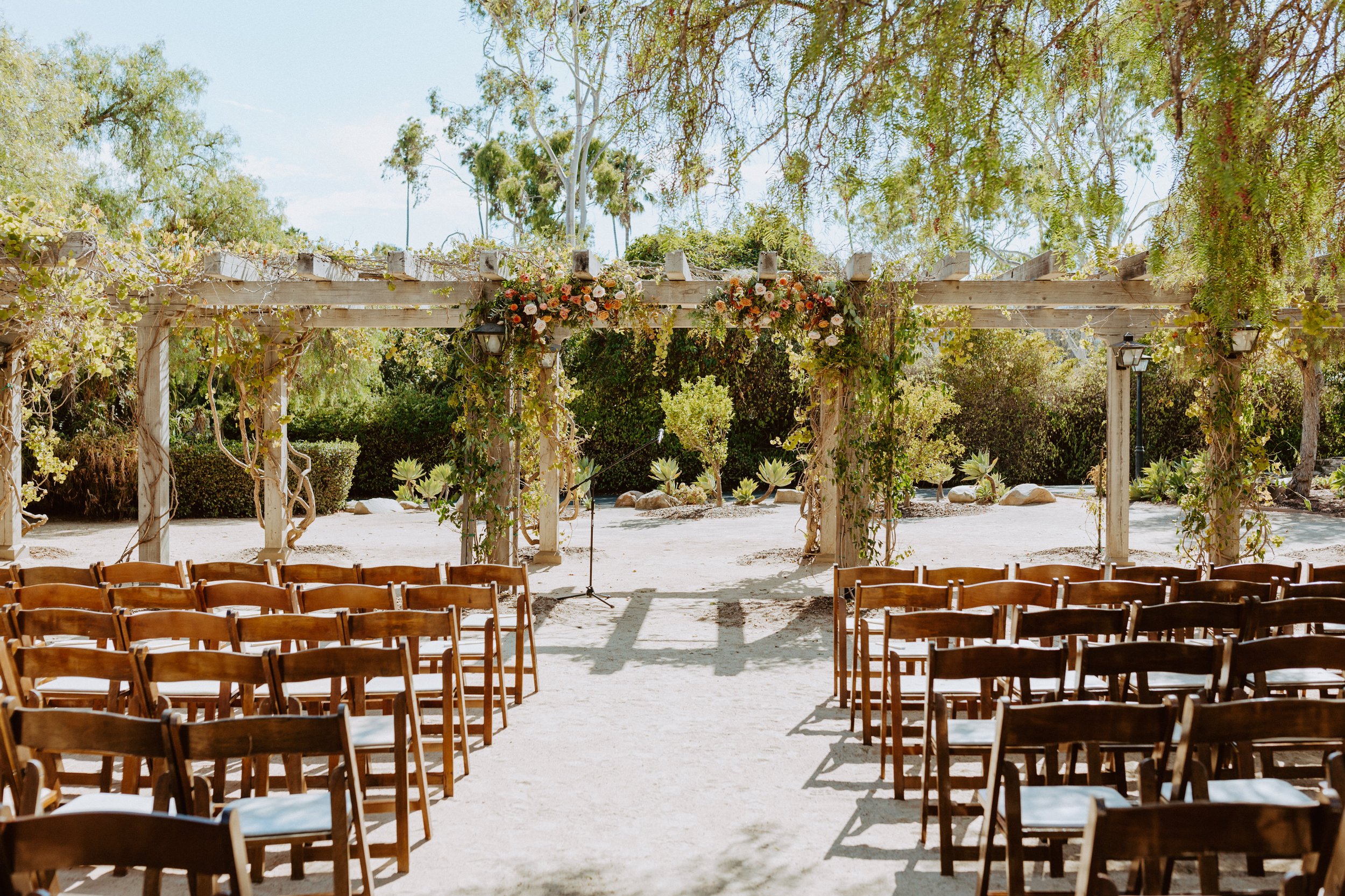 www.santabarbarawedding.com | Alyssa Brown | SB Historical Museum | Ann Johnson Events | Alexis Ireland Florals | Ventura Rental | Ceremony Set Up