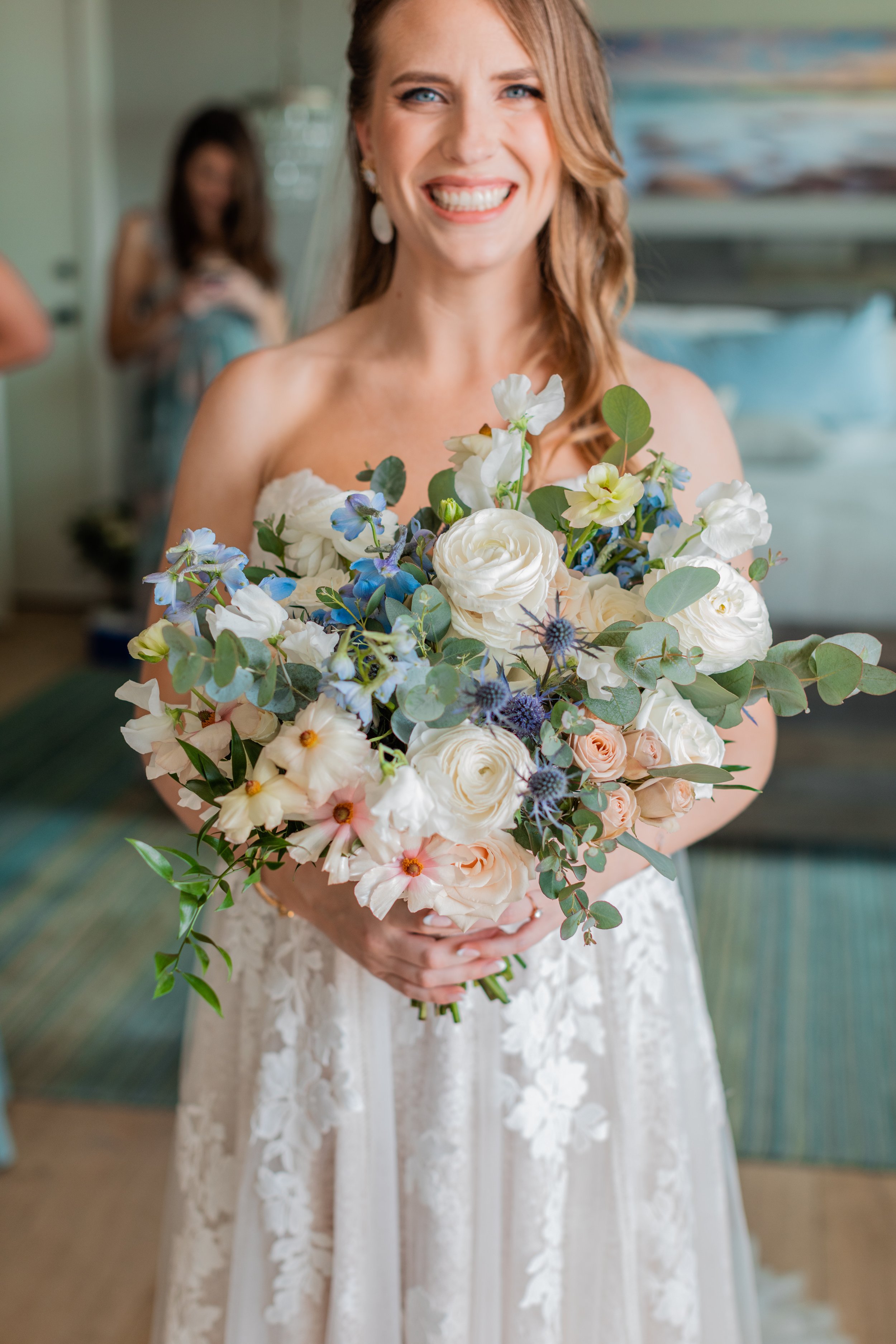 www.santabarbarawedding.com | Wonder Tribe | Talia Eliana Events | Events by Rincon | Santa Claus Beach | Pretty Please Beauty | Essense of Australia | The Twisted Twig | Bride with Bouquet