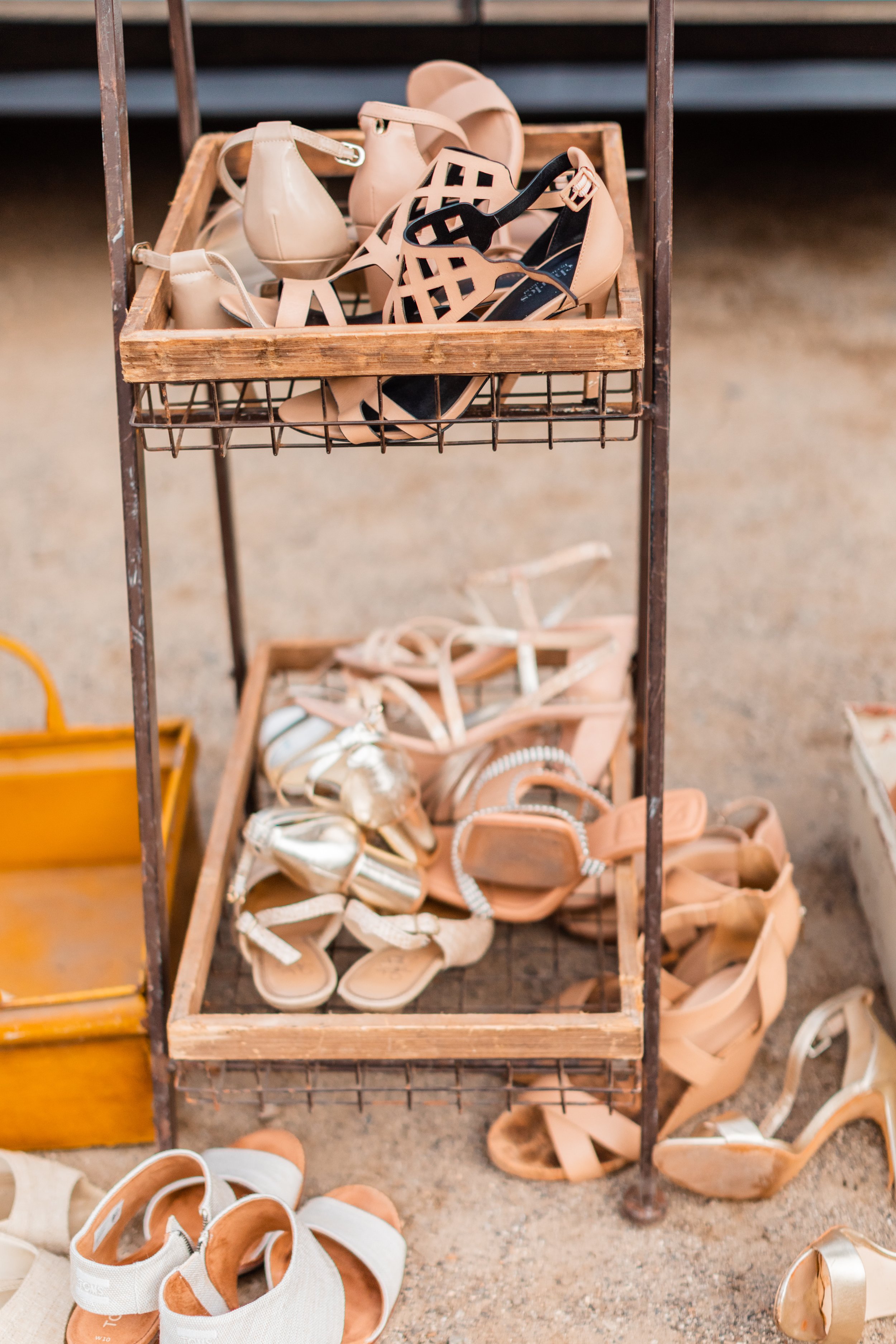 www.santabarbarawedding.com | Wonder Tribe | Talia Eliana Events | Events by Rincon | Santa Claus Beach | Spot for Everyone’s Shoes on the Beach