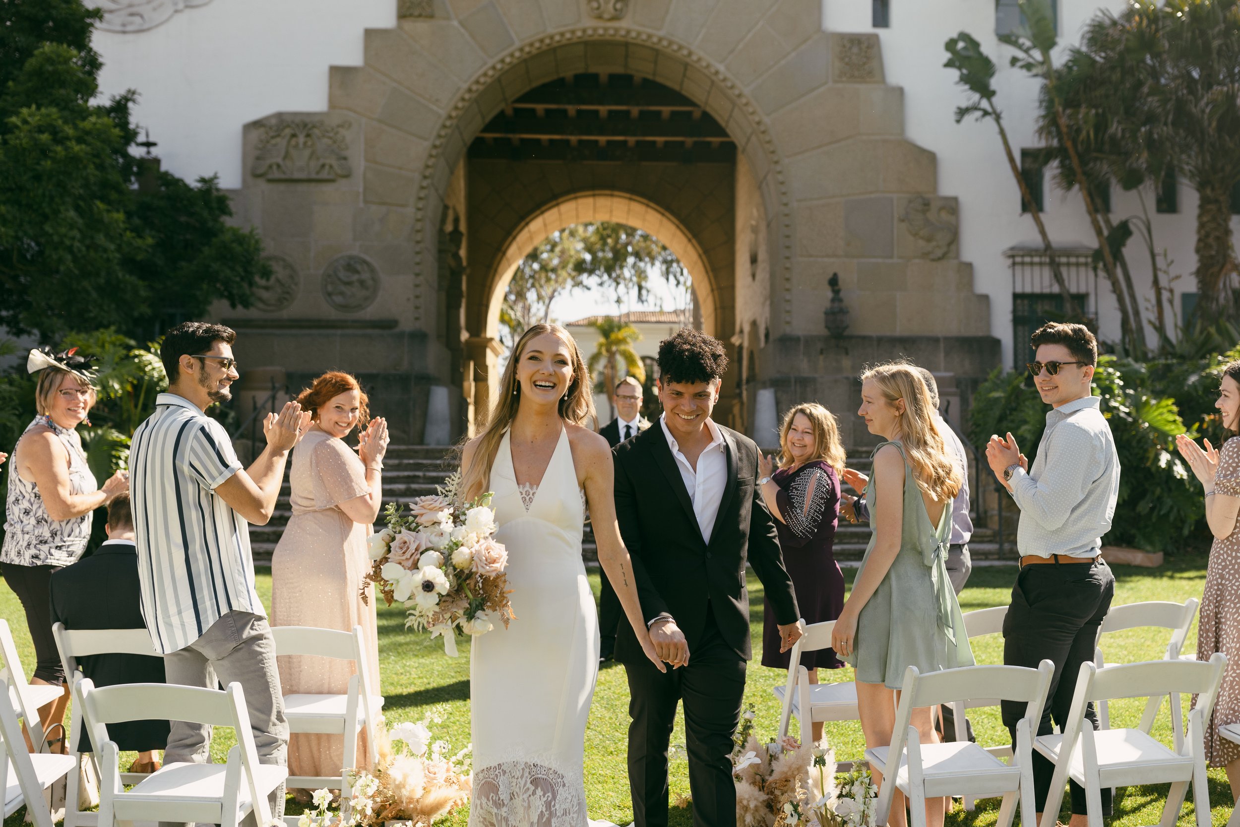 www.santabarbarawedding.com | Taylor Stuck Photography | Santa Barbara Courthouse | Fleur De Rye | Brides for a Cause | Eryka De Santi | ASOS | The Tent Merchant | The Ceremony