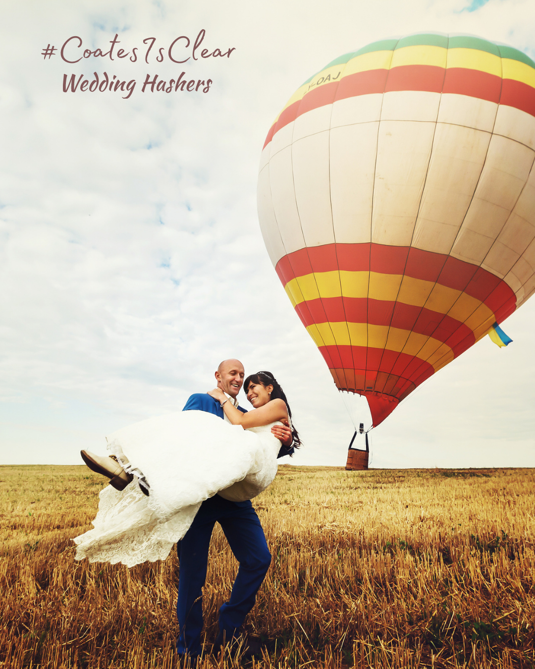 www.santabarbarawedding.com | Wedding Hashers | Custom Wedding Hashtags