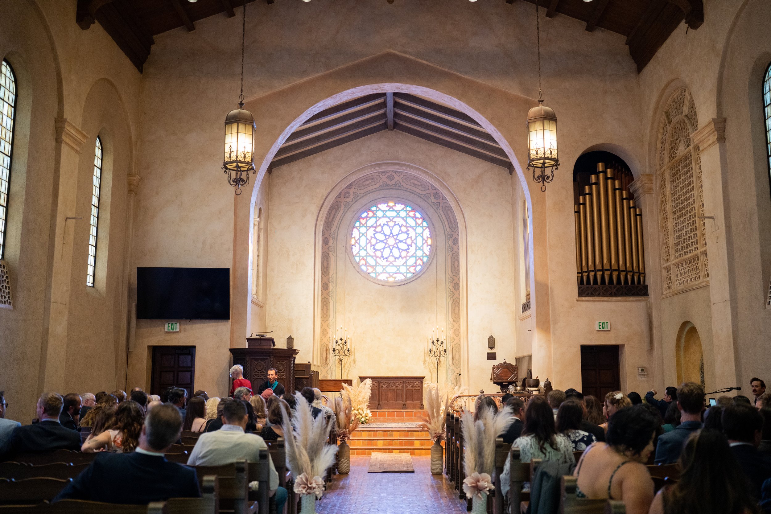 www.santabarbarawedding.com | Joyful Vows | Unitarian Society | Gatherings for Good | Blooms of Santa Barbara | Church Ceremony Spot