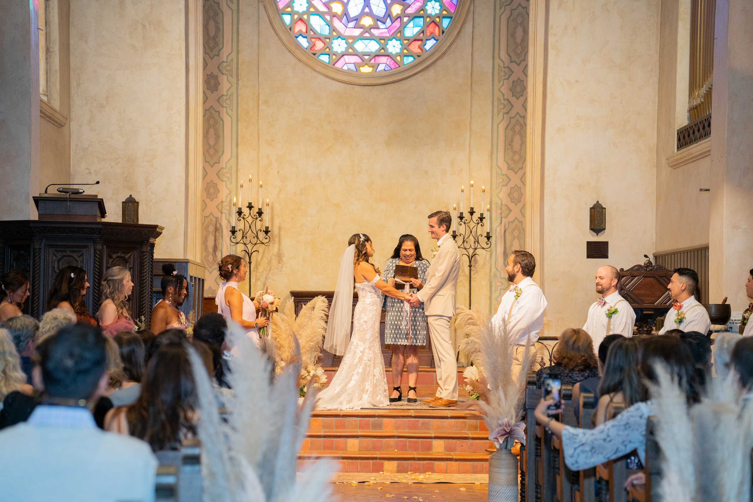 www.santabarbarawedding.com | Joyful Vows | Unitarian Society | Gatherings for Good | Blooms of Santa Barbara | David’s Bridal | Men’s Wearhouse | The Ceremony