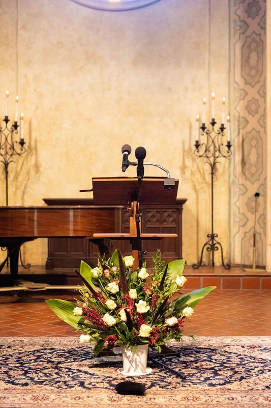 www.santabarbarawedding.com | Unitarian Society of Santa Barbara | Gatherings for Good | Inside of Church